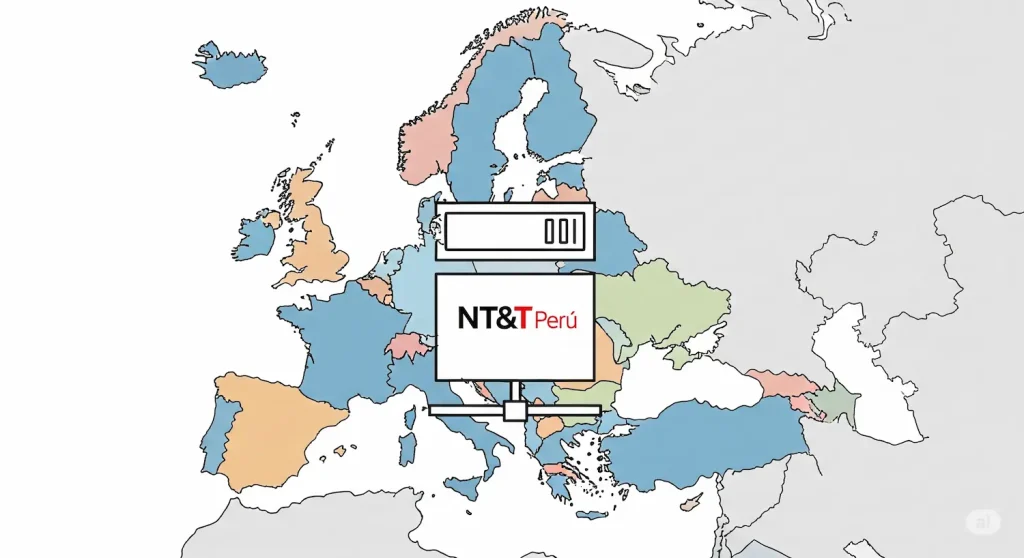 SERVIDORES WEB NT&T Perú, EN EUROPA DEL ESTE